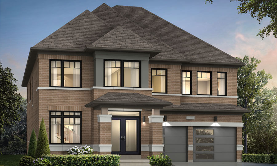42-foot detached home elevation at Windrose — Maple model